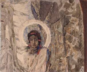 Angel's Head (Mikhail Aleksandrovich Vrubel) - Muzeo.com