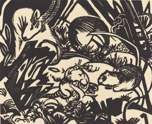 Animal Legend (Franz Marc) - Muzeo.com