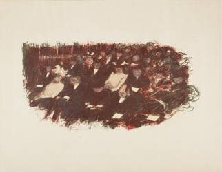 Au Theatre (Pierre Bonnard) - Muzeo.com