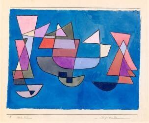 Bateaux à voile (Paul Klee) - Muzeo.com