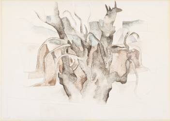 Bermuda - Trees (Charles Demuth) - Muzeo.com