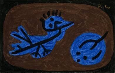 Blue-Bird-Pumpkin (Paul Klee) - Muzeo.com