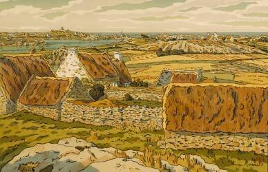 Brehat Island (Henri Rivière) - Muzeo.com