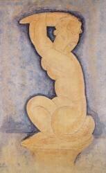Caryatid (Amedeo Modigliani) - Muzeo.com