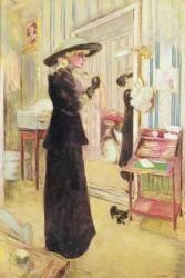 Charlotte Lyses (Edouard Vuillard) - Muzeo.com