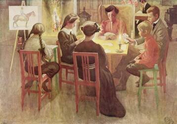 Christmas Holidays (Carl Larsson) - Muzeo.com