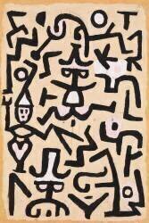 Comedians' Handbill (Paul Klee) - Muzeo.com