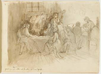Concert en appartement (Edgar Degas) - Muzeo.com
