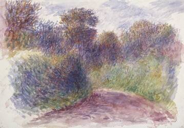 Country Lane (Auguste Renoir) - Muzeo.com