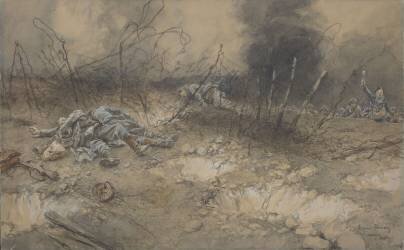 Craonne, april 1917 (François Flameng) - Muzeo.com