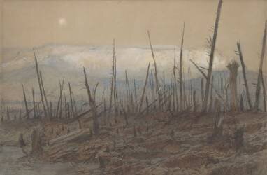 Craonne cliff, 1917 (François Flameng) - Muzeo.com