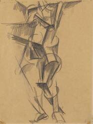 Cubist Man (Lioubov Popova) - Muzeo.com