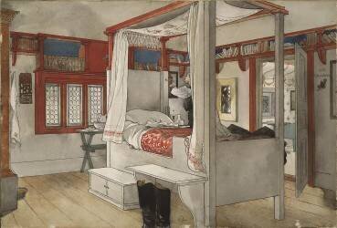 Daddy's Room (Carl Larsson) - Muzeo.com