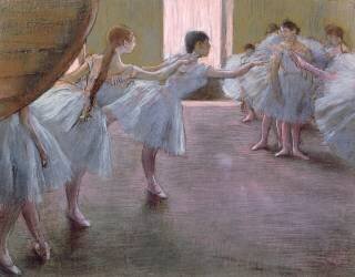 Dancers at Rehearsal (Edgar Degas) - Muzeo.com