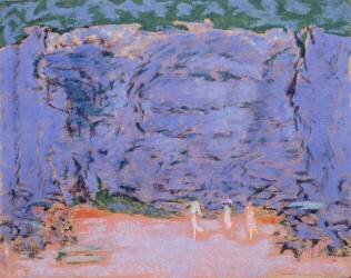 Design for a stage set for 'Jeux' (Pierre Bonnard) - Muzeo.com