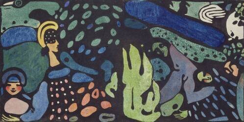 Dreaming Children (Wassily Kandinsky) - Muzeo.com