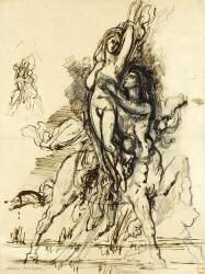 Enlèvement de Déjanire (Gustave Moreau) - Muzeo.com