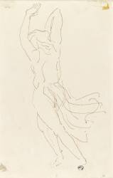 Etude de danseuse (Antoine Bourdelle) - Muzeo.com