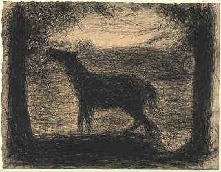 Foal (Georges Seurat) - Muzeo.com