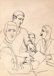 Friends (Roger de La Fresnaye) - Muzeo.com