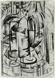 Futurist Composition (Alexander Bogomazov) - Muzeo.com