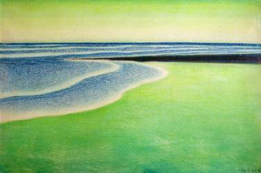Green Seascape (Léon Spilliaert) - Muzeo.com