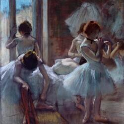 Groupe de danseuses (Edgar Degas) - Muzeo.com