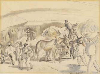 Harvesters (Jules Pascin) - Muzeo.com