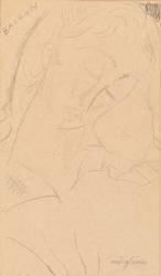 Head - Bairon (Amedeo Modigliani) - Muzeo.com