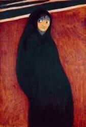 Hooded Figure (Léon Spilliaert) - Muzeo.com