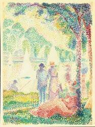 In the Park (Hippolyte Petitjean) - Muzeo.com