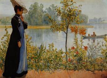 Indian Summer (Carl Larsson) - Muzeo.com