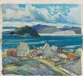 Jackfish Village (Franklin Carmichael) - Muzeo.com