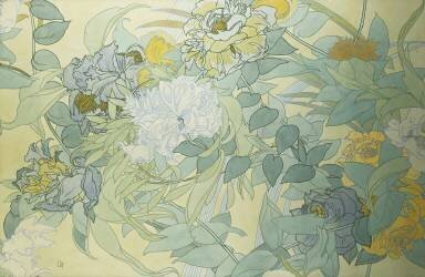 Japanese Flowers (Georges de Feure) - Muzeo.com