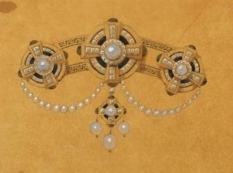 Jewellery brooch (Léon Rouvenat) - Muzeo.com