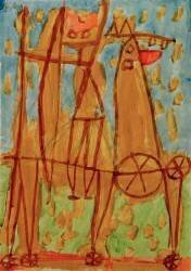 Knight (Paul Klee) - Muzeo.com