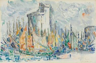 La Rochelle (Paul Signac) - Muzeo.com