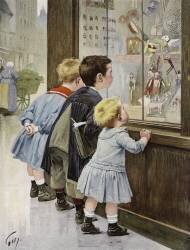La Tentation (Henri Jules Jean Geoffroy) - Muzeo.com