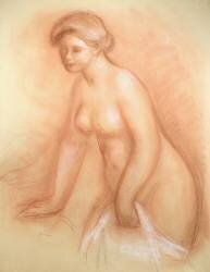 Large Bather (Auguste Renoir) - Muzeo.com