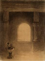 Le bénitier (Odilon Redon) - Muzeo.com