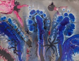 Luminescent Algae (Wenzel Hablik) - Muzeo.com