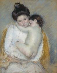 Mother and Child (Mary Cassatt) - Muzeo.com