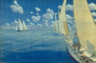 Night at sea (Henri Rivière) - Muzeo.com