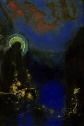 Nimbed Virgin (Odilon Redon) - Muzeo.com