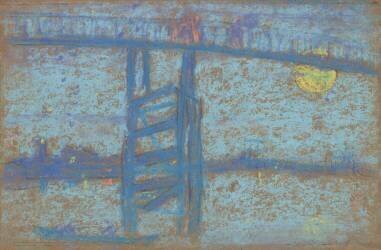 Nocturne : Battersea Bridge (James Abbott McNeill Whistler) - Muzeo.com