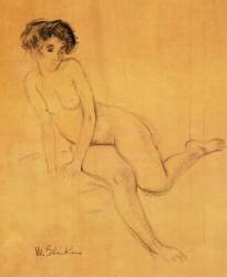 Nude (William James Glackens) - Muzeo.com