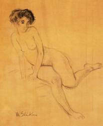 Nude (William James Glackens) - Muzeo.com
