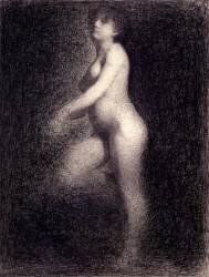 Nude, 1881-82 (Georges Seurat) - Muzeo.com
