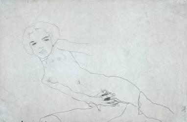 Nude, 1911 (Egon Schiele) - Muzeo.com