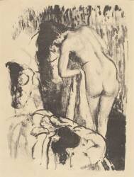 Nude Woman Standing (Edgar Degas) - Muzeo.com